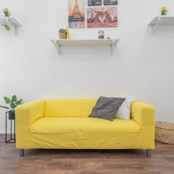 Sunny Yellow Loveseat